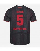 Bayer Leverkusen Loic Bade #5 Domácí Dres 2025-26 Krátký Rukáv